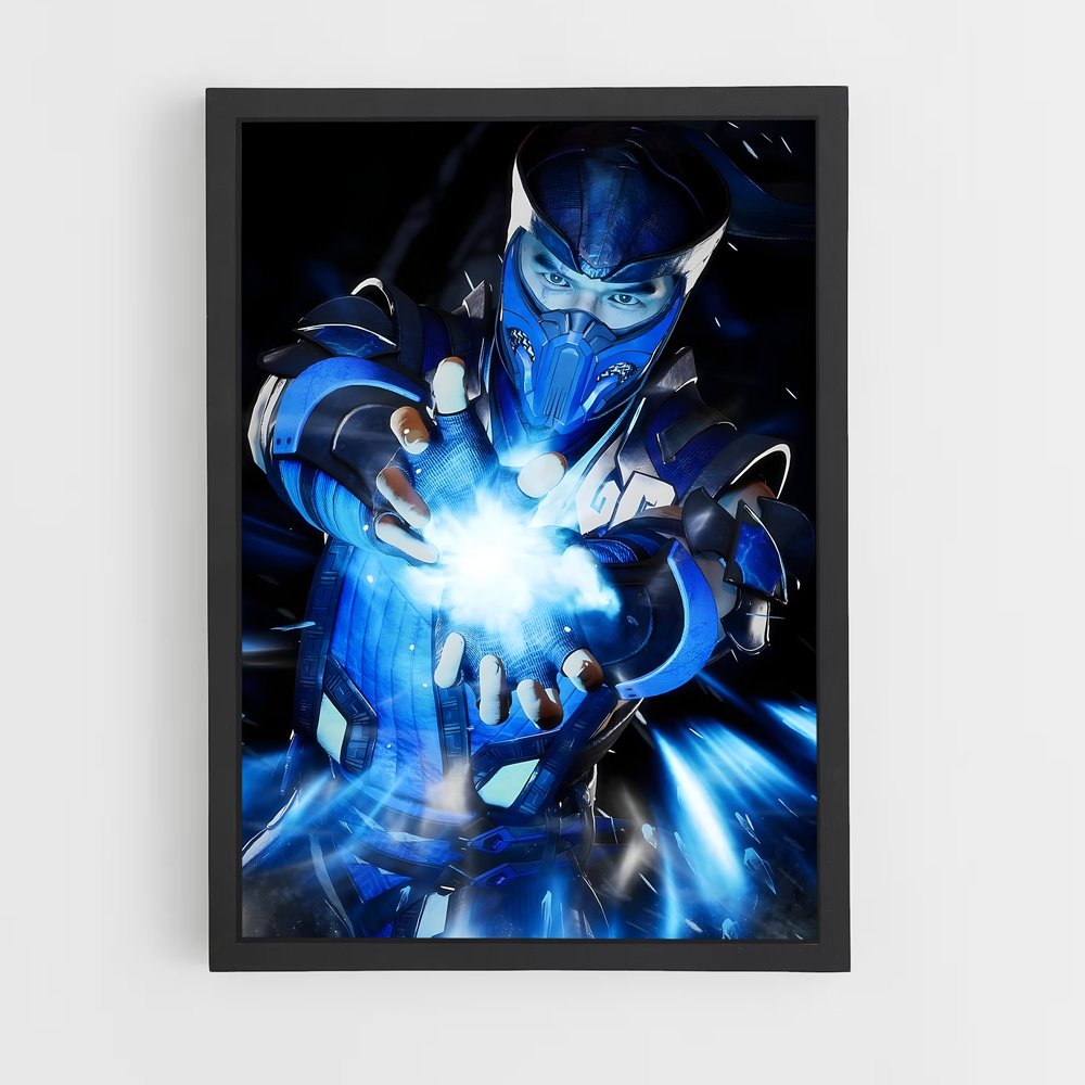 Poster Robot Éthéré – affiche Mortal kombat (vue 2)